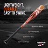 image:imageReebok  Aluminum TBall Bat Lightweight Youth BaseballOrange