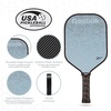 image:imageReebok  Pickleball Set for 2 Players Includes 2 Paddles with Cushion Grip and 2 LightUp Balls Perfect for Night Play Durable Engineered for Sports EnthusiastsBlackWhite