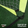 image:imageReebok  Soccer Goal Stylish Design with Durable Construction SpaceSaving and Easy SetupYellow