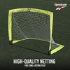image:imageReebok  Soccer Goal Stylish Design with Durable Construction SpaceSaving and Easy SetupYellow