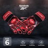 image:imageReebok  Soccer Goalie Gloves Goalkeeper Gloves with Breathable Design Comfortable Fit amp High ProtectionRed