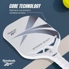 image:imageReebok  Speed Pro Paddle Comfort Grip Handle amp Lightweight DesignWhiteGray