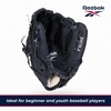 image:imageReebok  Youth Baseball Glove Set 9Inch Kids Sports Glove with Foam Ball Training Mitt for Beginners Practice amp Backyard PlayBlack