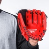image:imageReebok  Youth Baseball Glove Set 9Inch Kids Sports Glove with Foam Ball Training Mitt for Beginners Practice amp Backyard PlayRed