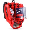 image:imageReebok  Youth Baseball Glove Set 9Inch Kids Sports Glove with Foam Ball Training Mitt for Beginners Practice amp Backyard PlayRed