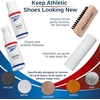 image:imageReebok Athletic Kit  Shoe Cleaner Kit for Sneakers Mesh Leather Suede and Canvas  Shoe Cleaning Kit Includes 2oz Shoes Cleaner 2oz Shoe Protector Spray Premium Shoe Brush and Microfiber Cloth