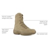 image:imageReebok Mens Rb8895 Rapid Response Rb Soft Toe 8 Stealth Tactical BootsDesert Tan