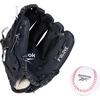 image:imageReebok  Youth Baseball Glove Set 9Inch Kids Sports Glove with Foam Ball Training Mitt for Beginners Practice amp Backyard PlayBlack