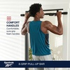 image:imageReebok 8Grip PullUp Bar MultiFunction Door Frame  DoorMount PullUp Bar  8 Grip Positions  FoamPadded Handles  Upper Body Strength  No Installation Required