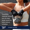 image:imageReebok Classic Fingerless Gloves Lightweight Fitness amp Weight Lifting Gloves for TrainingGrey