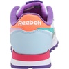 image:imageReebok Classic Nylon Womens Sneakers Casual Tennis Shoes WomenBarely GreyDynamic PurpleBold Pink