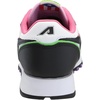 image:imageReebok Classic Nylon Womens Sneakers Casual Tennis Shoes WomenBlackWhitePink