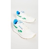 image:imageReebok Classic Nylon Womens Sneakers Casual Tennis Shoes WomenChalkCourt GreenHorizon Blue