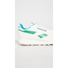 image:imageReebok Classic Nylon Womens Sneakers Casual Tennis Shoes WomenChalkCourt GreenHorizon Blue