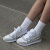 image:imageReebok Classic Nylon Womens Sneakers Casual Tennis Shoes WomenFootwear White