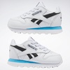 image:imageReebok Classic Nylon Womens Sneakers Casual Tennis Shoes WomenFootwear White Core Black Radiant Aqua