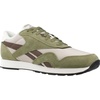 image:imageReebok Classic Nylon Womens Sneakers Casual Tennis Shoes WomenGrittygreen Simplebrown Mineral Grey