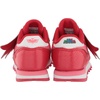 image:imageReebok Classic Nylon Womens Sneakers Casual Tennis Shoes WomenPj Masks OwletteRedPink