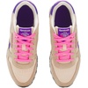 image:imageReebok Classic Nylon Womens Sneakers Casual Tennis Shoes WomenTapiocaAtomic PinkSolar Purple