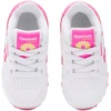 image:imageReebok Classic Nylon Womens Sneakers Casual Tennis Shoes WomenToddler WhiteAtomic PinkElectric Yellow