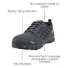 image:imageReebok Mens Rb4041 Sublite Cushion Safety Toe Athletic Work Shoe BlackDark Grey