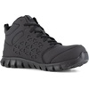 image:imageReebok Mens Sublite Cushion Mid Slip Resistant Alloy Toe WorkDuty  BlackBlack