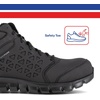 image:imageReebok Mens Sublite Cushion Mid Slip Resistant Alloy Toe WorkDuty  BlackBlack