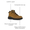 image:imageReebok Mens TYAK Composite Toe Conductive Sneakers Shoes  Beige  Size 9 DTan
