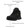 image:imageReebok Mens Work Beamer Hiker BootsBlackBlack