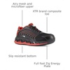 image:imageReebok Mens Work Zig Elusion Heritage SneakersBlackred