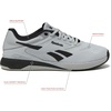 image:imageReebok Nano X5 Mens Shoes Cross Training Sneakers for MenGrey 1Black