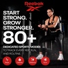 image:imageReebok Pulse Smartwatch  GPS Fitness Tracker with Heart Rate Monitor 10Day Battery Life IP68 Water Resistant Smart Fitness Watch for Men amp Women Compatible with iPhone amp Android  Vector BlueMidnight Steel