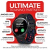 image:imageReebok Pulse Smartwatch  GPS Fitness Tracker with Heart Rate Monitor 10Day Battery Life IP68 Water Resistant Smart Fitness Watch for Men amp Women Compatible with iPhone amp Android  Vector BlueMidnight Steel