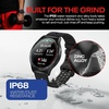 image:imageReebok Pulse Smartwatch  GPS Fitness Tracker with Heart Rate Monitor 10Day Battery Life IP68 Water Resistant Smart Fitness Watch for Men amp Women Compatible with iPhone amp Android  Vector BlueMidnight Steel