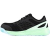 image:imageReebok Womens Nanoflex TR Composite Toe EH SlipResistant Work ShoeBlackSeafoam GreenWhite