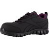 image:imageReebok Womens Rb046 Sublite Cushion Work Athletic Work ShoesBlackPlum