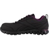 image:imageReebok Womens Rb046 Sublite Cushion Work Athletic Work ShoesBlackPlum
