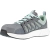 image:imageReebok Womens Rb314 Womens Fusion Flexweave Work Safety Toe Athletic Work Shoe Heritage TealGrey and Mint Green