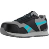image:imageReebok Womens Rb982 Harman Composite Toe Classic Work Sneaker Grey and Teal SafetyBlackTeal