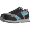 image:imageReebok Womens Rb982 Harman Composite Toe Classic Work Sneaker Grey and Teal SafetyGrey and Teal