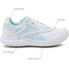 image:imageReebok Womens Walk Ultra 7 DMX Max ShoeWhiteGlass BlueCollegiate Royal