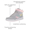 image:imageReebok Work BB4500 Work Composite Toe Womens OxfordCold GreyWhiteAcid Yellow