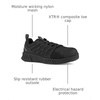 image:imageReebok Work Mens Fusion Flexweave Slip Resistant Composite Toe WorkDuty  BlackBlack