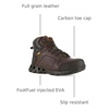 image:imageReebok Work Mens Zigkick 6 Inch Electrical Carbon Toe WorkDuty  Black BrownDark Brown