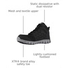 image:imageReebok Work Sublite Cushion Work Alloy Toe Mid Womens OxfordBlackWhite