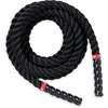 image:imageReebok 18 ft Battle Rope 15 Thick Home Gym  Battle Rope for Strength HIIT Conditioning amp Endurance Training  15 Thick  18 Ft Length  Home Gym Use