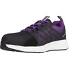 image:imageReebok Womens Rb314 Womens Fusion Flexweave Work Safety Toe Athletic Work Shoe Heritage TealBlack and Purple