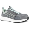 image:imageReebok Womens Rb314 Womens Fusion Flexweave Work Safety Toe Athletic Work Shoe Heritage TealGrey and Mint Green