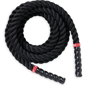 image:imageReebok 18 ft Battle Rope 15 Thick Home Gym  Battle Rope for Strength HIIT Conditioning amp Endurance Training  15 Thick  18 Ft Length  Home Gym Use