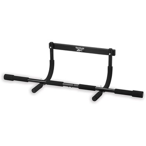 image:imageReebok 8Grip PullUp Bar MultiFunction Door Frame  DoorMount PullUp Bar  8 Grip Positions  FoamPadded Handles  Upper Body Strength  No Installation Required
